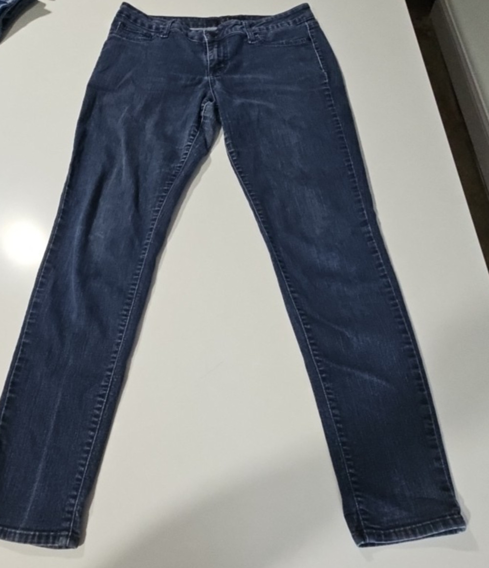 Jessica Simpson Kiss Jeggings Jeans Size 31 Regular Blue Stretch Denim